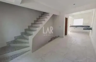 Casa geminada à venda, 2 quartos, 1 vaga, céu azul - belo horizonte/mg