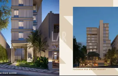 Apartamento à venda, 1 quarto, 1 suíte, 1 vaga, lourdes - belo horizonte/mg