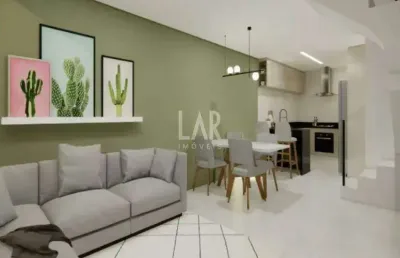 Casa geminada à venda, 2 quartos, 2 suítes, 1 vaga, santa amélia - belo horizonte/mg