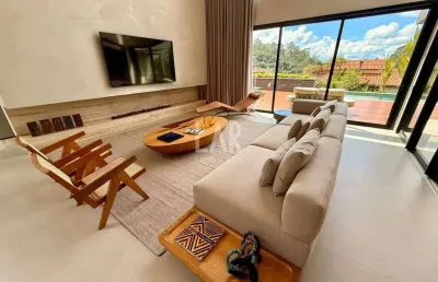 Casa em condomínio para aluguel, 5 quartos, 5 suítes, 8 vagas, alphaville lagoa dos ingleses - nova lima/mg