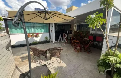 Cobertura à venda, 3 quartos, 1 suíte, 2 vagas, santa rosa - belo horizonte/mg
