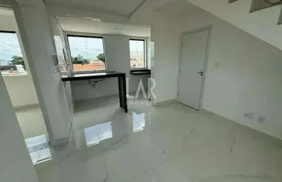 Cobertura à venda, 2 quartos, 1 vaga, são joão batista - belo horizonte/mg