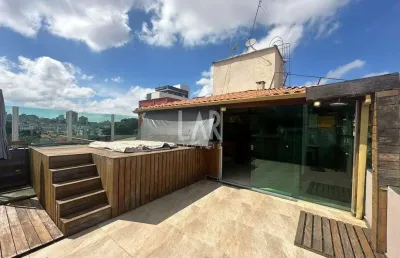 Cobertura para aluguel, 3 quartos, 1 vaga, sagrada família - belo horizonte/mg