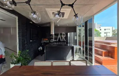 Cobertura à venda, 4 quartos, 2 suítes, 2 vagas, são pedro - belo horizonte/mg