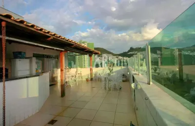 Cobertura à venda, 3 quartos, 1 suíte, 3 vagas, buritis - belo horizonte/mg