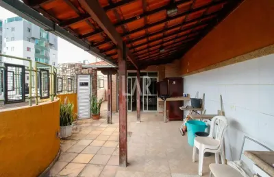 Cobertura à venda, 4 quartos, 3 suítes, 2 vagas, buritis - belo horizonte/mg