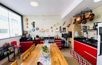 Cobertura à venda, 2 quartos, 1 suíte, 2 vagas, castelo - belo horizonte/mg
