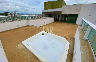 Cobertura para aluguel, 4 quartos, 2 suítes, 5 vagas, gutierrez - belo horizonte/mg