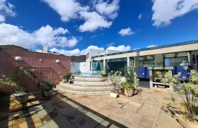 Cobertura para aluguel, 5 quartos, 3 suítes, 3 vagas, sion - belo horizonte/mg