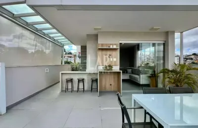 Cobertura à venda, 3 quartos, 1 suíte, 2 vagas, salgado filho - belo horizonte/mg