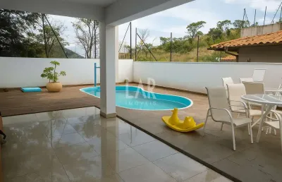 Casa à venda, 4 quartos, 2 suítes, 6 vagas, santa lúcia - belo horizonte/mg