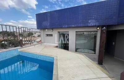 Cobertura à venda, 3 quartos, 1 suíte, 3 vagas, santa amélia - belo horizonte/mg