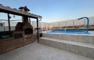 Cobertura à venda, 3 quartos, 1 vaga, santa amélia - belo horizonte/mg