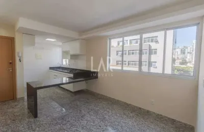 Apartamento à venda, 2 quartos, 1 suíte, 1 vaga, funcionários - belo horizonte/mg