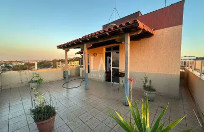 Cobertura para aluguel, 3 quartos, 1 suíte, 2 vagas, santa rosa - belo horizonte/mg