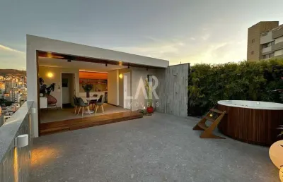 Cobertura à venda, 2 quartos, 1 vaga, serra - belo horizonte/mg