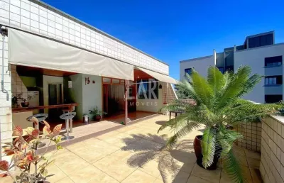 Cobertura à venda, 3 quartos, 1 suíte, 2 vagas, união - belo horizonte/mg