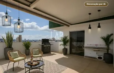 Cobertura para aluguel, 4 quartos, 1 suíte, 4 vagas, nova suíssa - belo horizonte/mg