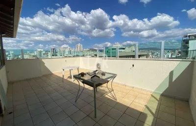 Cobertura para aluguel, 3 quartos, 1 suíte, 3 vagas, sagrada família - belo horizonte/mg