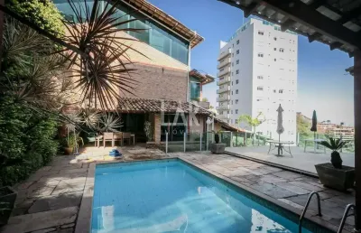 Casa à venda, 6 quartos, 1 suíte, 5 vagas, santa lúcia - belo horizonte/mg