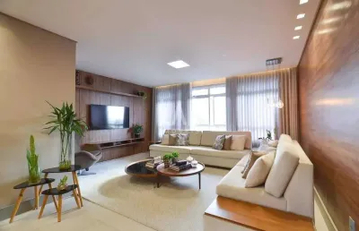 Apartamento à venda, 4 quartos, 1 suíte, 3 vagas, funcionários - belo horizonte/mg