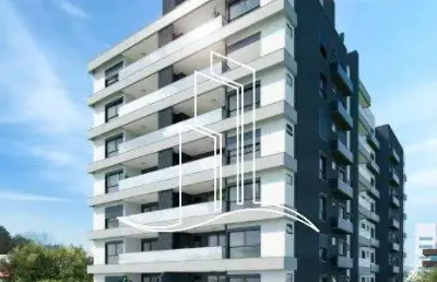 Apartamento com 3 quartos à venda na rua joaquim nabuco, 1434, estreito, florianópolis por r$ 1.067.034