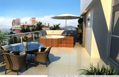 Apartamento com 3 quartos à venda na rua doutor odilon gallotti, 605, estreito, florianópolis por r$ 1.280.000
