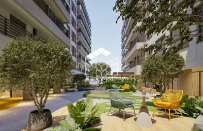 Apartamento com 2 quartos à venda na rua doutor constâncio krummel, 1795, praia comprida, são josé por r$ 1.143.140