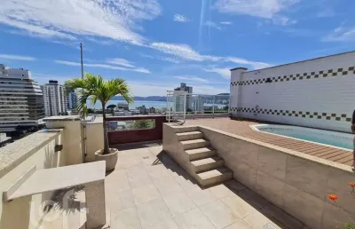 Apartamento com 4 quartos à venda na rua marechal câmara, 171, estreito, florianópolis, 206 m2 por r$ 1.600.000