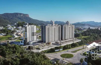 Apartamento com 2 quartos à venda na rua vereador jacob knabben da silva, 2428, passa vinte, palhoça por r$ 523.000