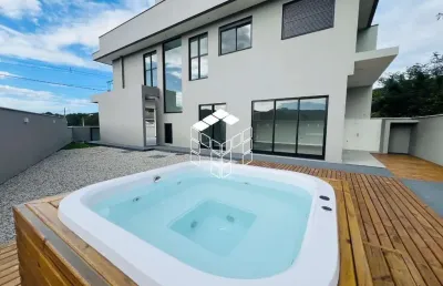 Casa com 3 quartos à venda na lídia hames huller, 11, forquilhas, são josé por r$ 797.000