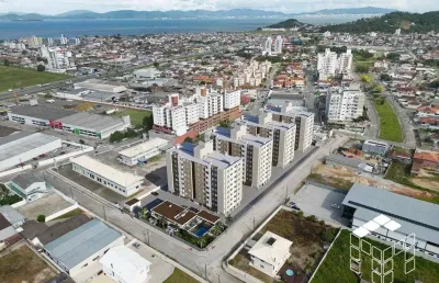 Apartamento com 2 quartos à venda na simão ludwig, 1000, rio caveiras, biguaçu por r$ 371.260