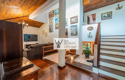 Casa com 4 dormitórios à venda, 407 m² por r$ 1.500.000,00 - granja viana - cotia/sp