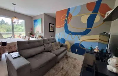 Apartamento com 3 dormitórios à venda, 70 m² por r$ 499.000,00 - gramado - cotia/sp