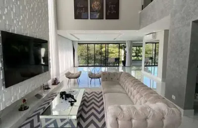 Casa com 4 quartos à venda, 430 m² por r$ 3.500.000 - suru - santana de parnaíba/sp