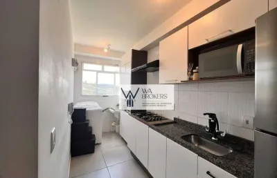 Apartamento com 2 dormitórios para alugar, 52 m² por r$ 1.537,56/mês - centro (cotia) - cotia/sp