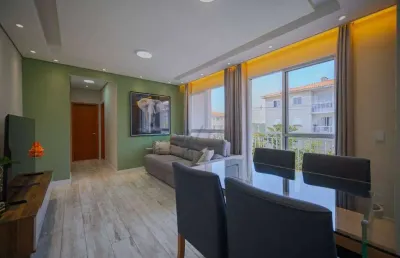Apartamento com 3 quartos à venda, 76 m² por r$ 500.000 - bosque do sol (fazendinha) - santana de parnaíba/sp