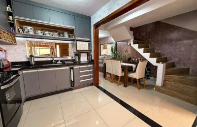 Casa com 3 quartos à venda, 94 m² por r$ 410.000 - recanto das graças iv - cotia/sp