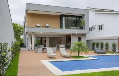 Casa com 4 quartos à venda, 400 m² por r$ 5.300.000 - residencial doze (alphaville) - santana de parnaíba/sp