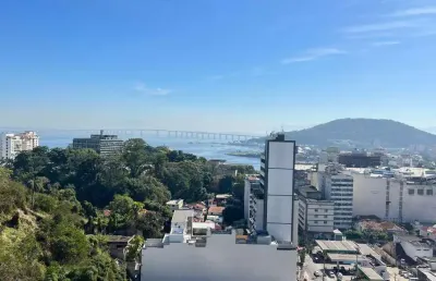 Apartamento 2 quartos, vista linda, perto das barcas