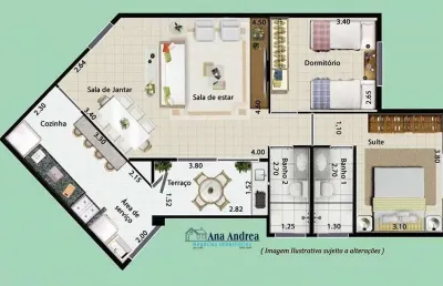 Apartamento com 2 quartos à venda no Parque Esplanada do Embu, Embu das Artes 