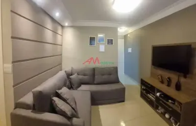 Apartamento em taboão, são bernardo do campo: 47m², 2 dormitórios, 1 banheiro - venda por r$ 340.000