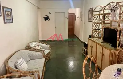 Apto praia grande - aviação com 1 dormitório com suíte e terracinho a possibilidade de fazer 2º dormitório, sala de estar e jantar com terraço, banheiro social, cozinha ampla com iluminação, área de s