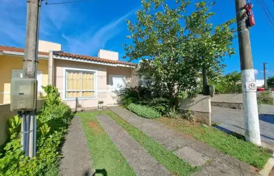 Casa em condomínio fechado com 2 quartos à venda na rua santa júlia, 56, olaria, canoas por r$ 290.000