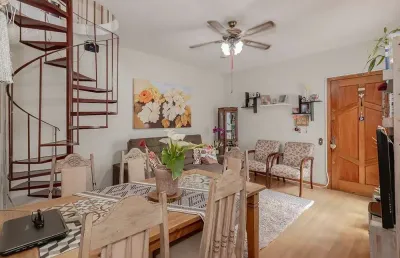 Cobertura com 2 quartos à venda na rua machado de assis, 586, jardim botânico, porto alegre por r$ 498.000