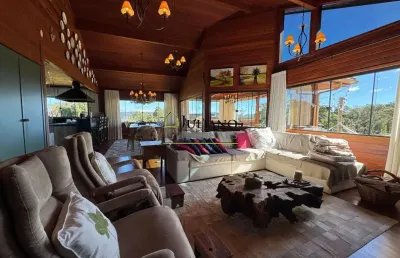 Linda casa á venda em condominio fechado - rancho queimado - sc