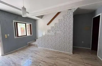 Casa em condomínio fechado com 2 quartos à venda na rua flávio catanhede, 55, vila silveira martins, cachoeirinha, 99 m2 por r$ 279.900