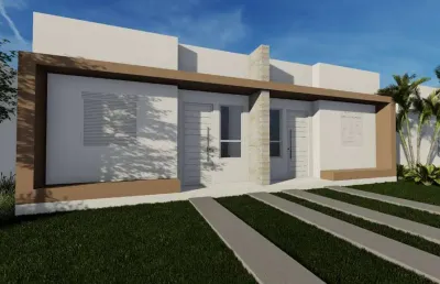 Casa em condomínio fechado com 2 quartos à venda na general daltro filho, 282, cidade alta, santo antônio da patrulha, 43 m2 por r$ 179.000