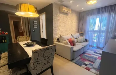 Apartamento de 2 dormitórios 68m² no gonzaga com lazer completo