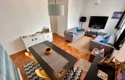 Apartamento de 2 dormitórios 90m² frente mar no boqueirão